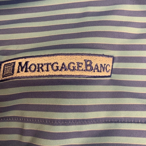 Peter Millar Summer Comfort Polo, Blue Stripes, XL - Picture 4 of 7